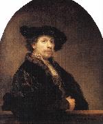REMBRANDT Harmenszoon van Rijn Self-Portrait  stwt oil painting on canvas
